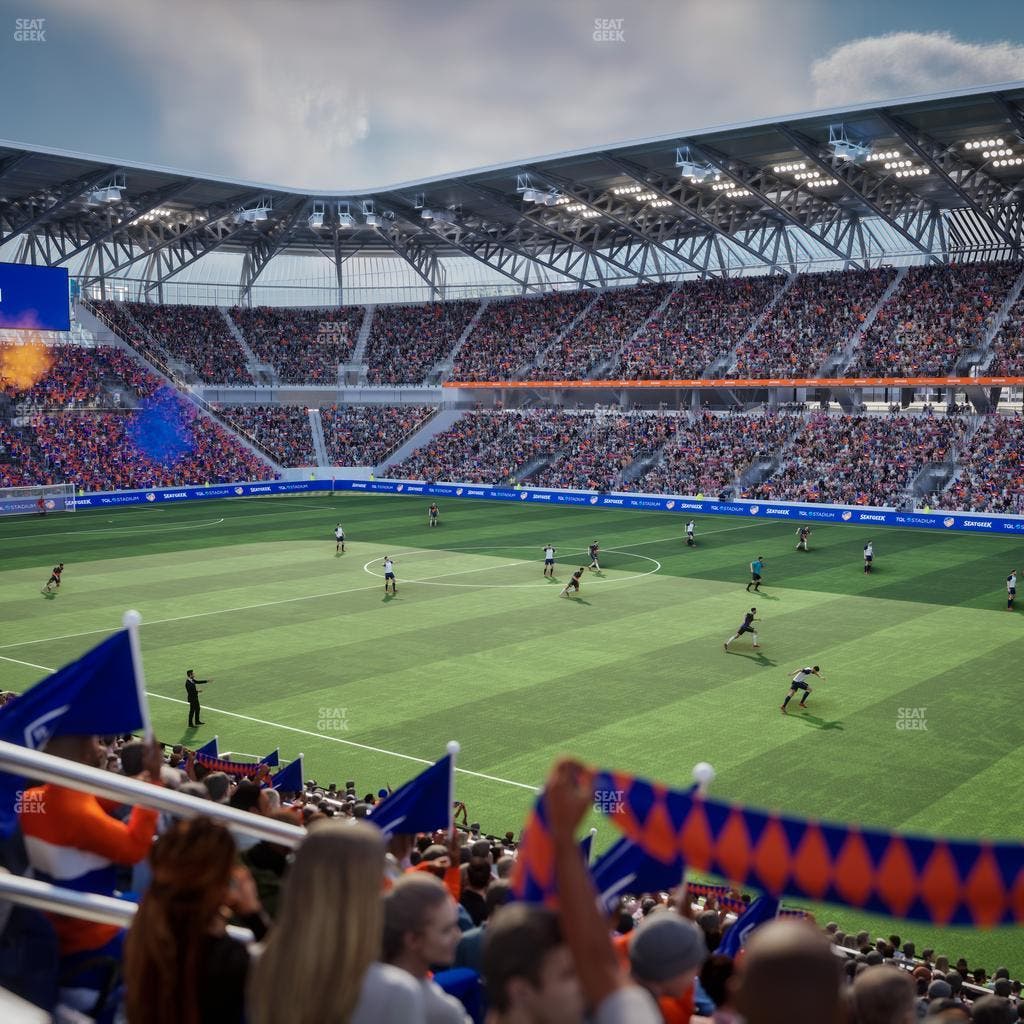 TQL Stadium - Section South Loge Box 133 Seat View