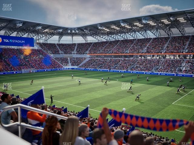 TQL Stadium - Section South Loge Box 133 Seat View