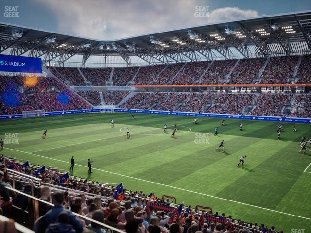 TQL Stadium - Section South Loge C Seat View