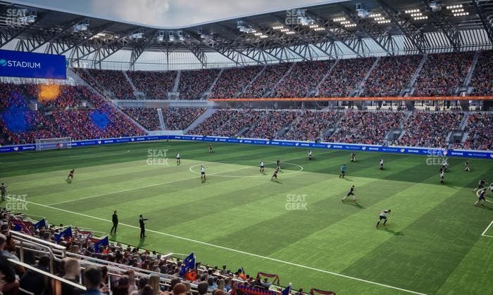 TQL Stadium - Section South Loge C Seat View