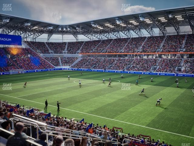 TQL Stadium - Section South Loge D Seat View