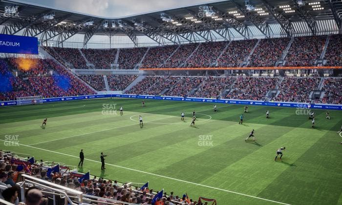 TQL Stadium - Section South Loge D Seat View