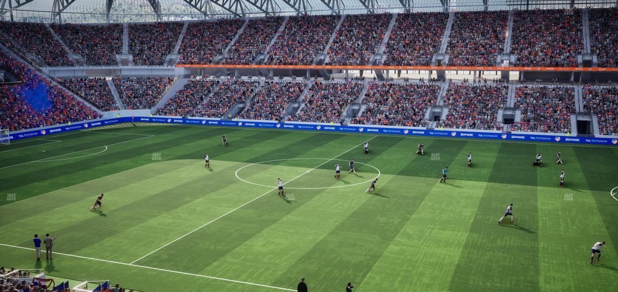 TQL Stadium - Section Suite 206 Seat View