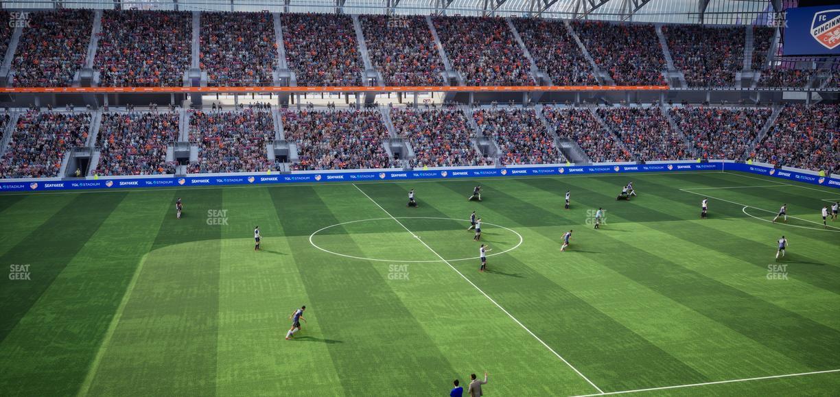 TQL Stadium - Section Suite 215 Seat View