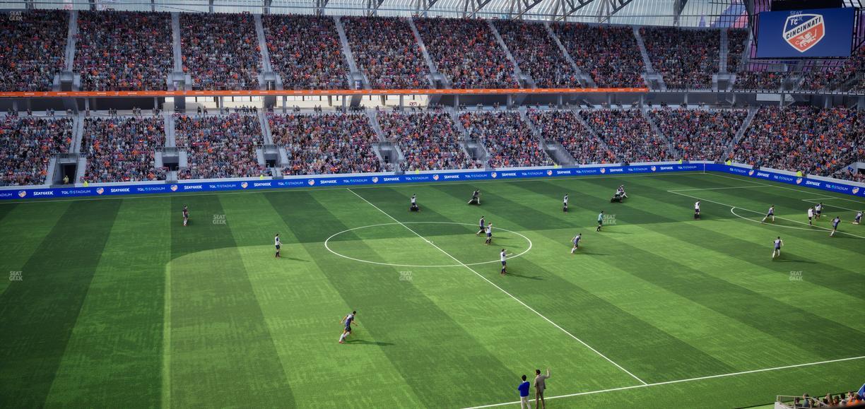 TQL Stadium - Section Suite 216 Seat View