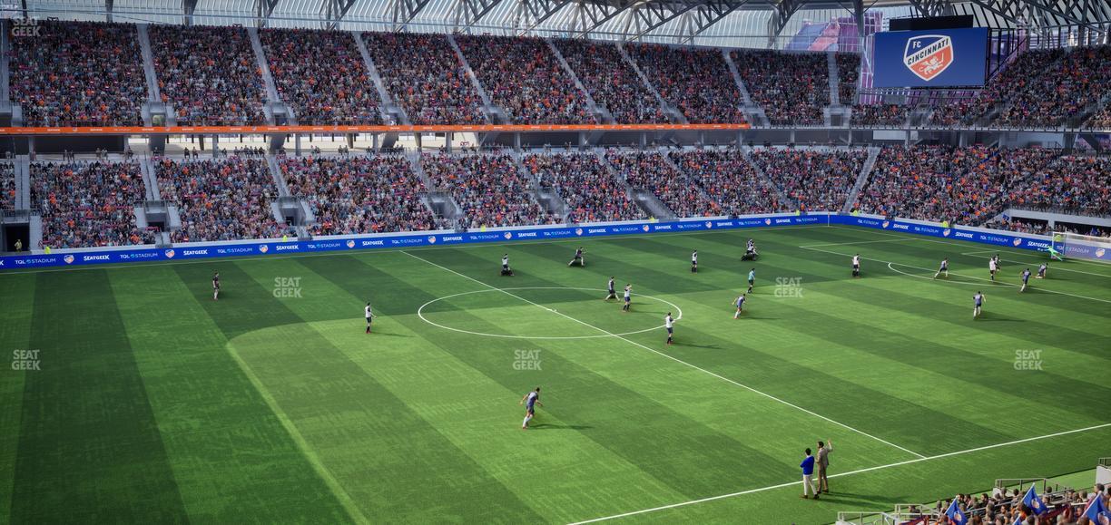 TQL Stadium - Section Suite 218 Seat View