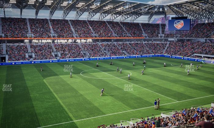 TQL Stadium - Section Suite 218 Seat View