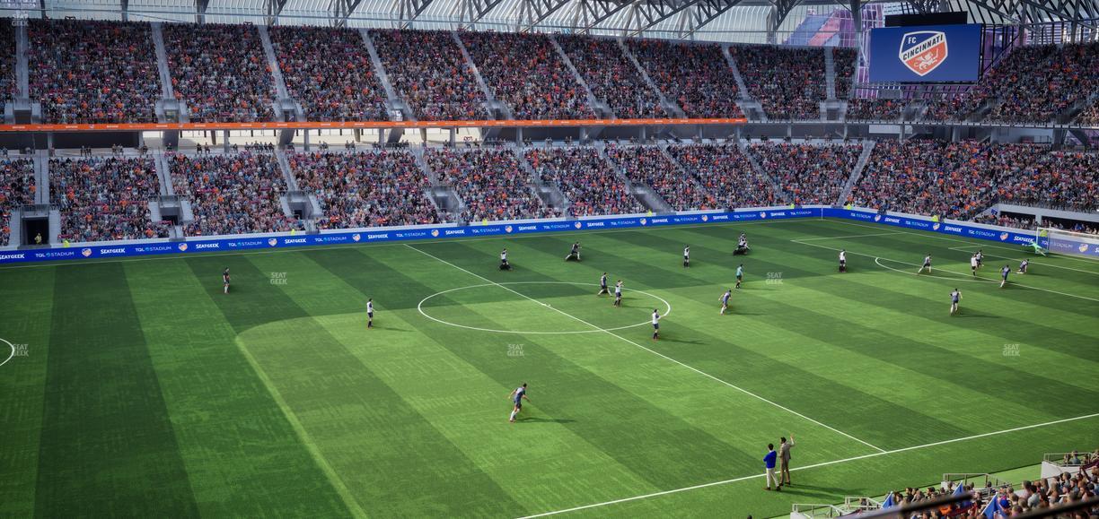 TQL Stadium - Section Suite 218 Seat View
