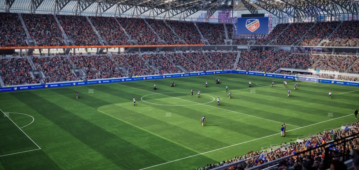 TQL Stadium - Section Suite 222 Seat View