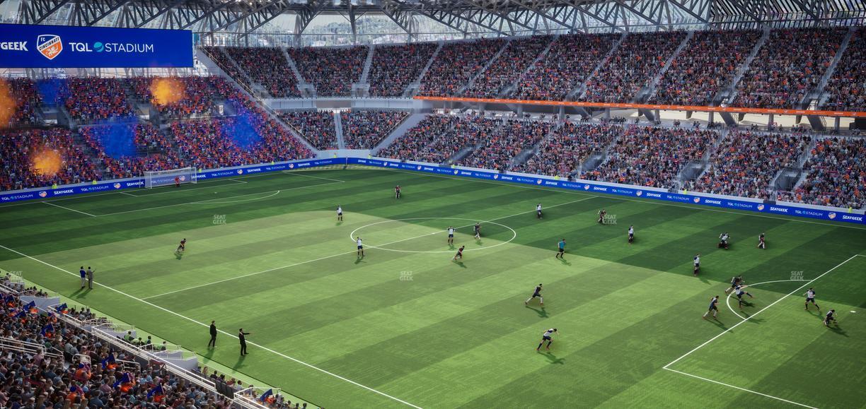 TQL Stadium - Section Suite 304 Seat View