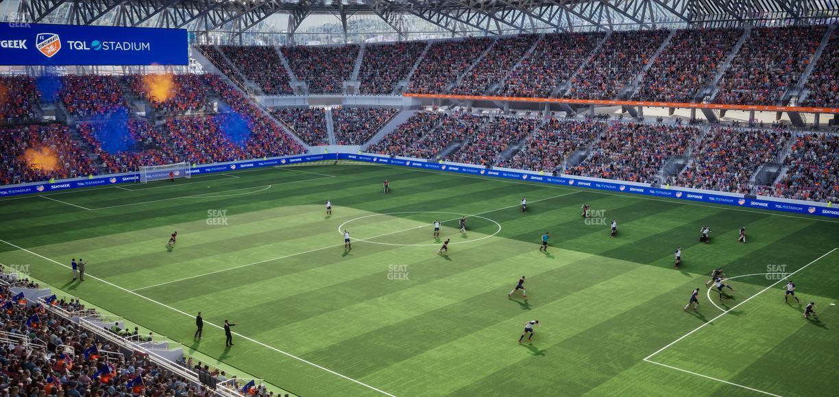 TQL Stadium - Section Suite 304 Seat View