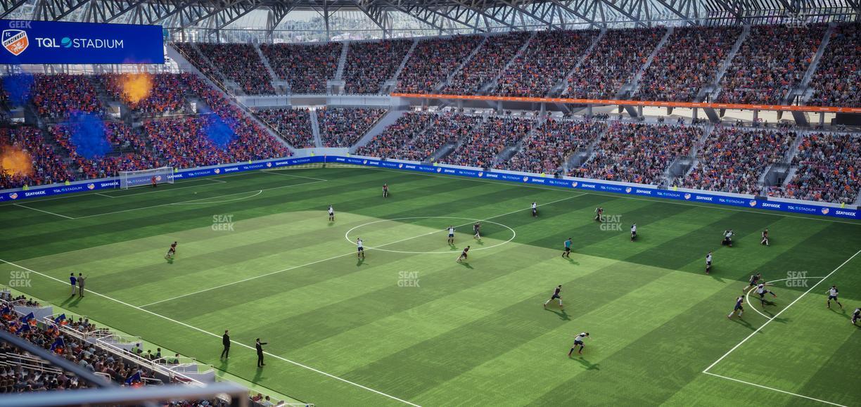 TQL Stadium - Section Suite 306 Seat View