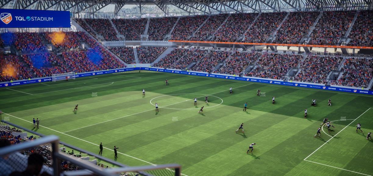 TQL Stadium - Section Suite 306 Seat View