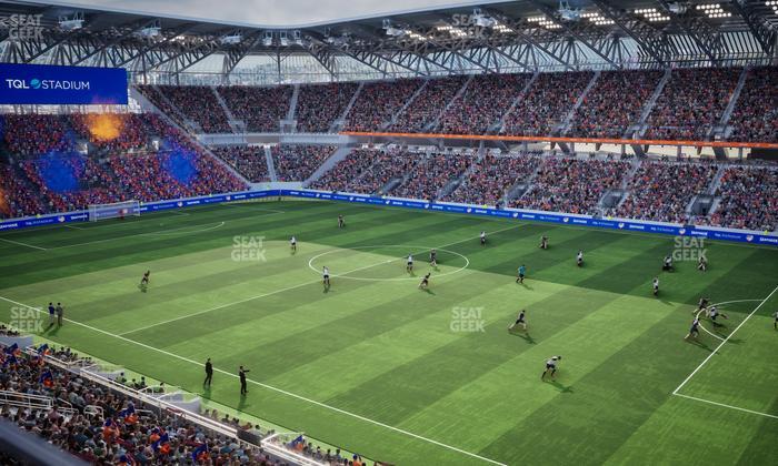 TQL Stadium - Section Suite 307 Seat View