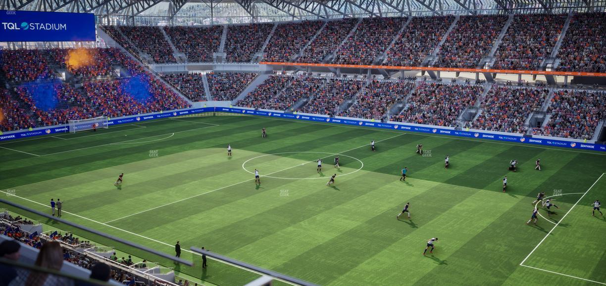 TQL Stadium - Section Suite 307 Seat View
