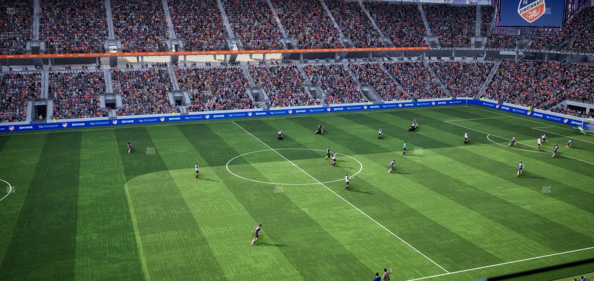 TQL Stadium - Section Suite 323 Seat View