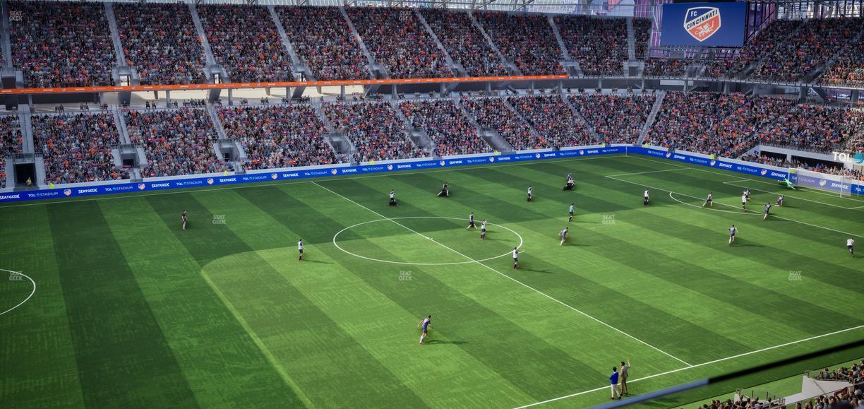 TQL Stadium - Section Suite 325 Seat View