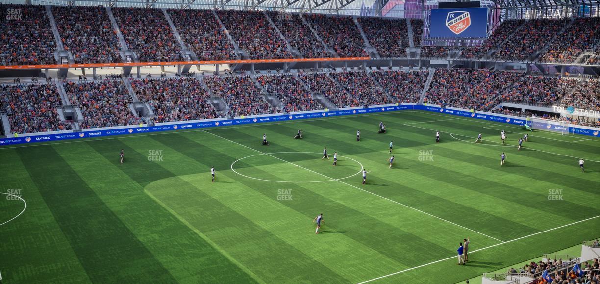 TQL Stadium - Section Suite 326 Seat View