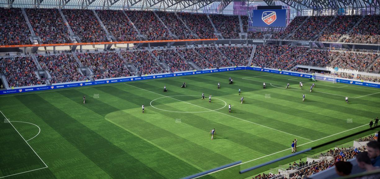 TQL Stadium - Section Suite 328 Seat View