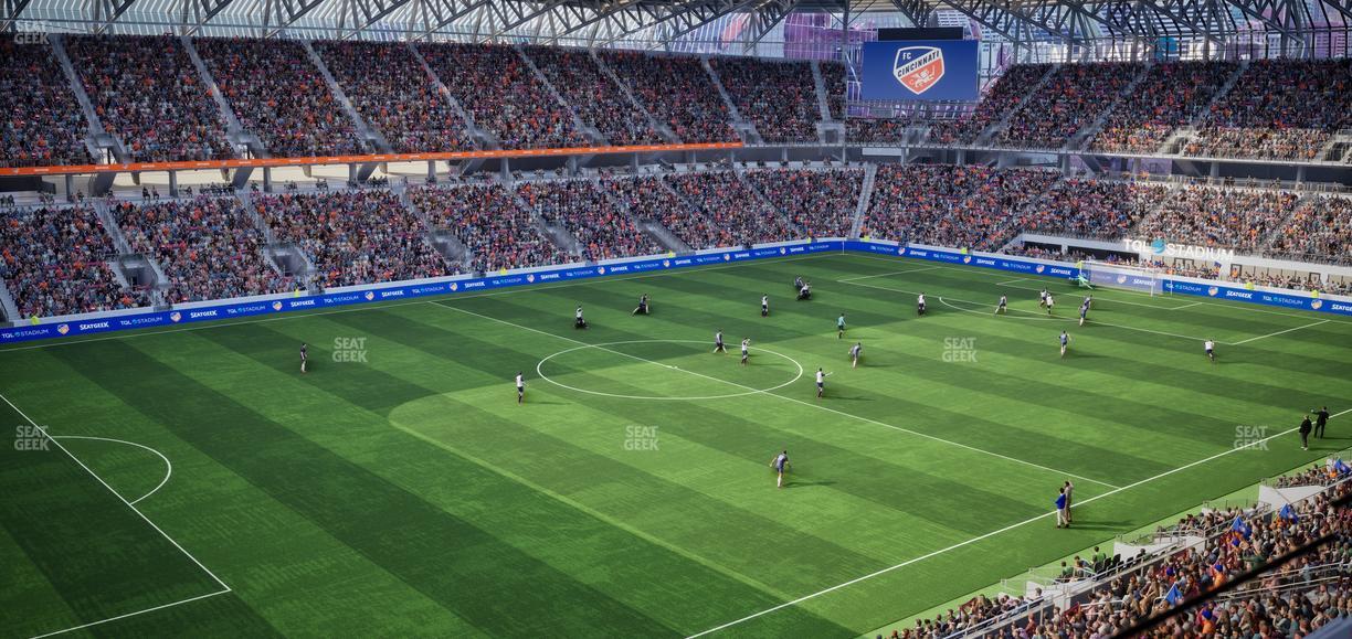 TQL Stadium - Section Suite 329 Seat View