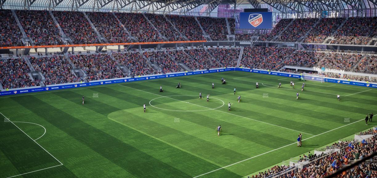 TQL Stadium - Section Suite 329 Seat View