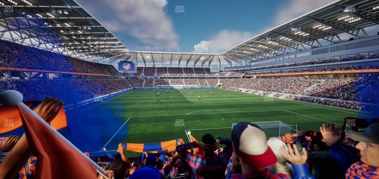 TQL Stadium - Section The Bailey Ga Seat View