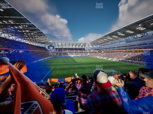 TQL Stadium - Section The Bailey Ga Seat View