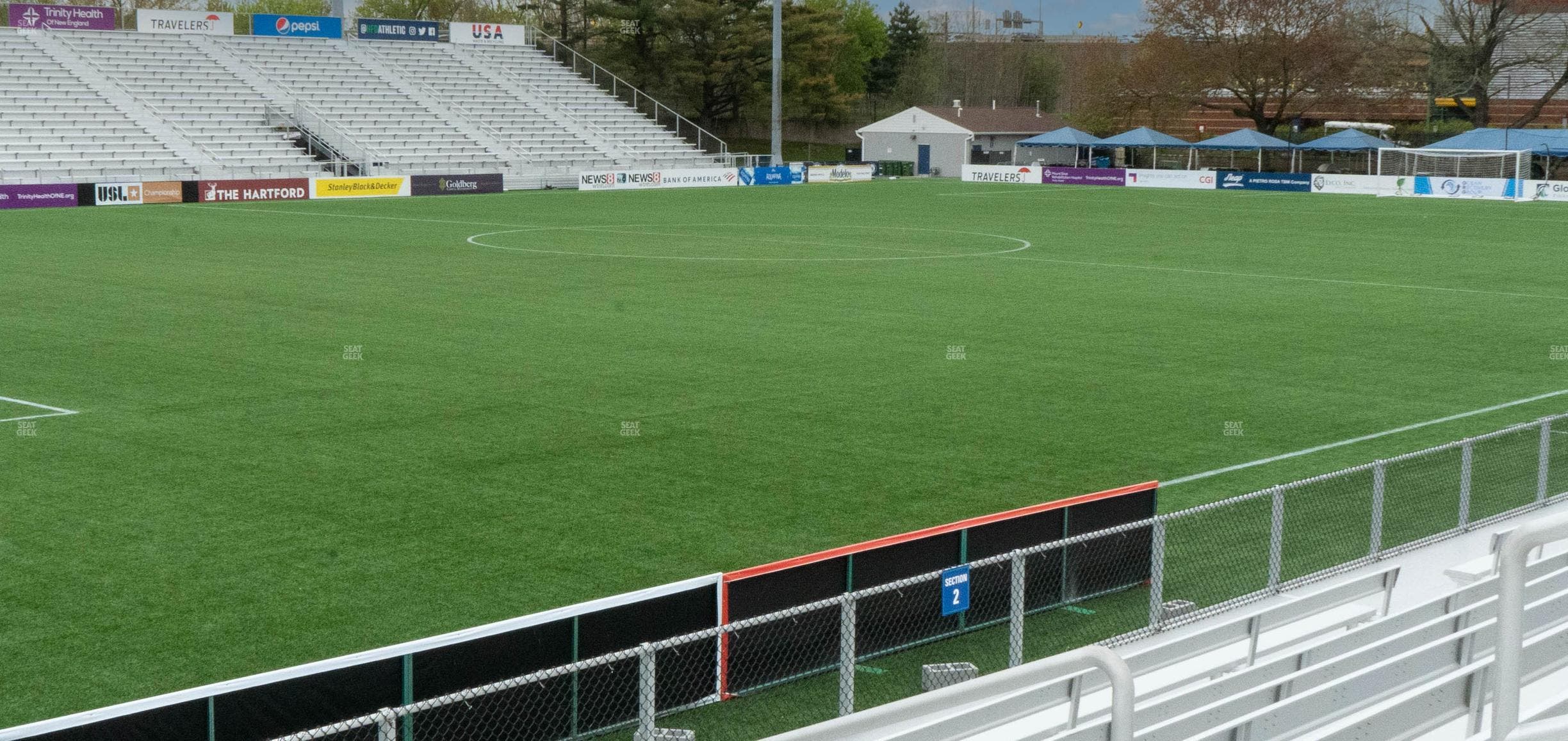 Trinity Health Stadium - Section 1 Seat View