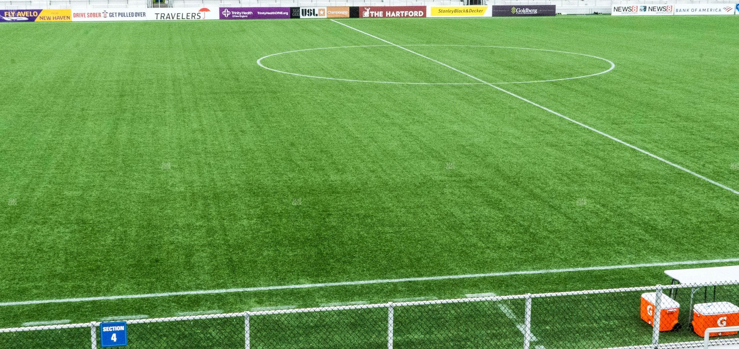 Trinity Health Stadium - Section 4 Seat View