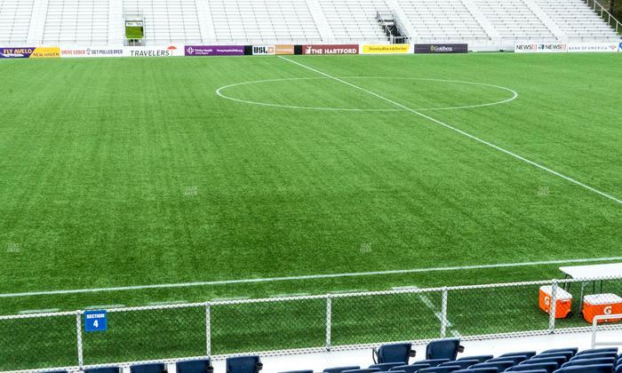 Trinity Health Stadium - Section 4 Seat View