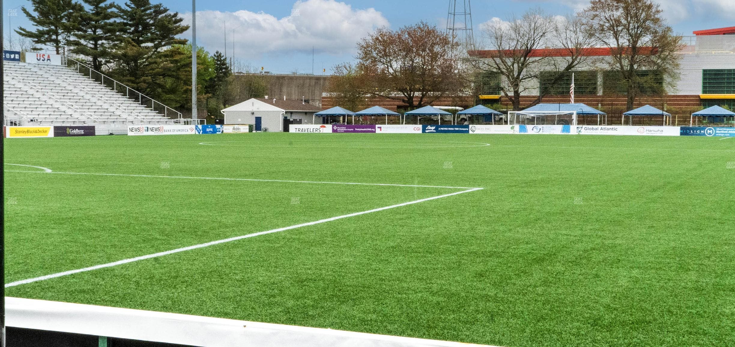 Trinity Health Stadium - Section Ga Goal Zone Seat View