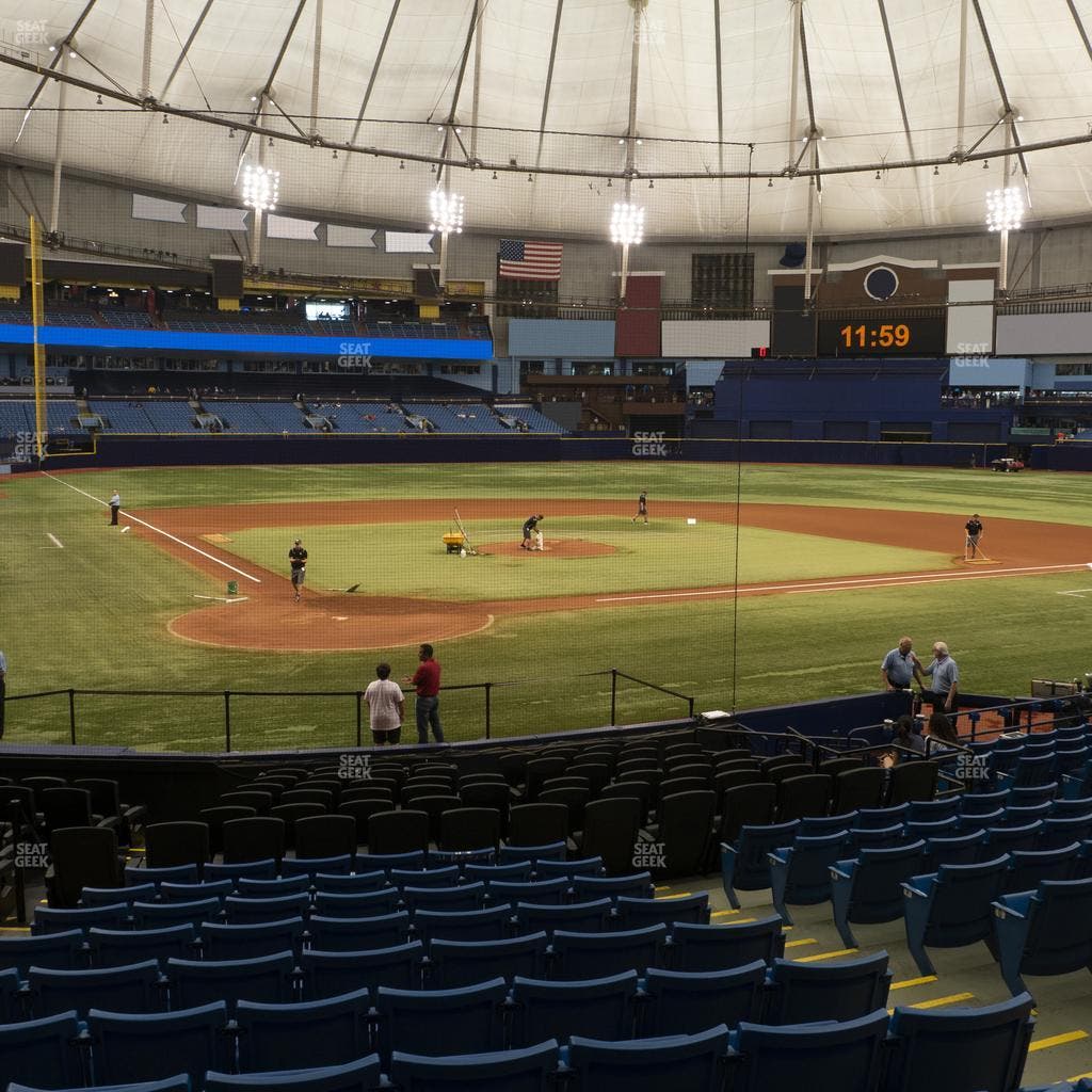 Tropicana Field - Section 104 Seat View