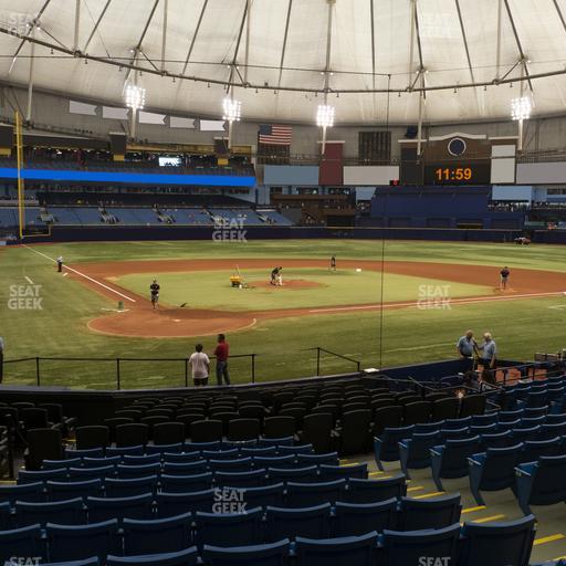 Tropicana Field - Section 104 Seat View