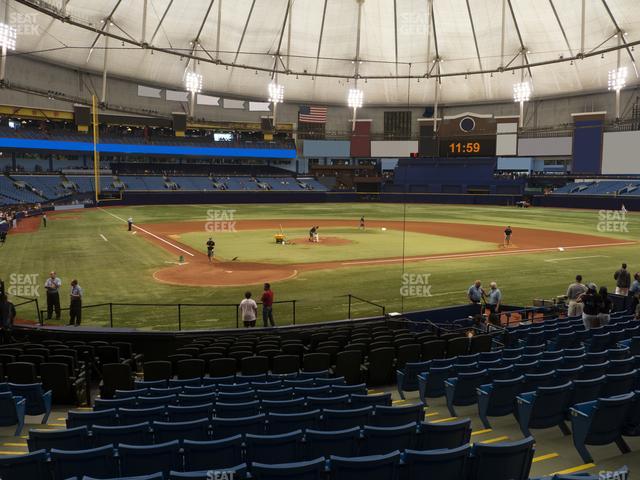 Tropicana Field - Section 104 Seat View