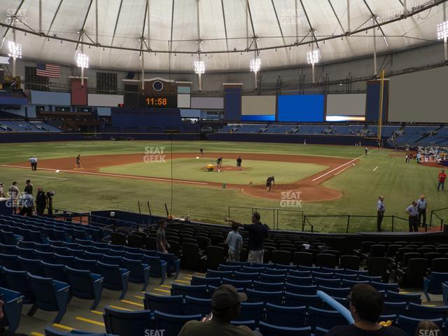 Tropicana Field - Section 105 Seat View