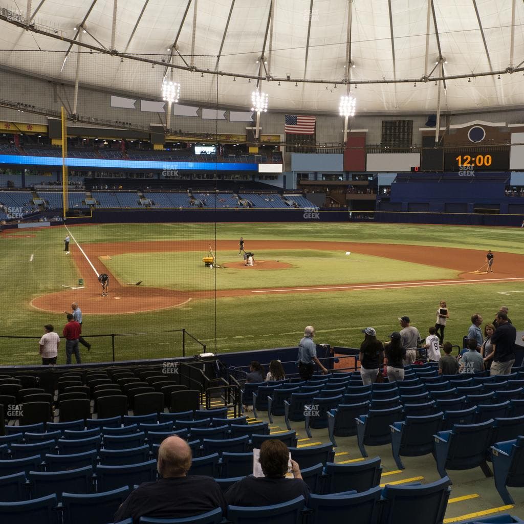 Tropicana Field - Section 106 Seat View