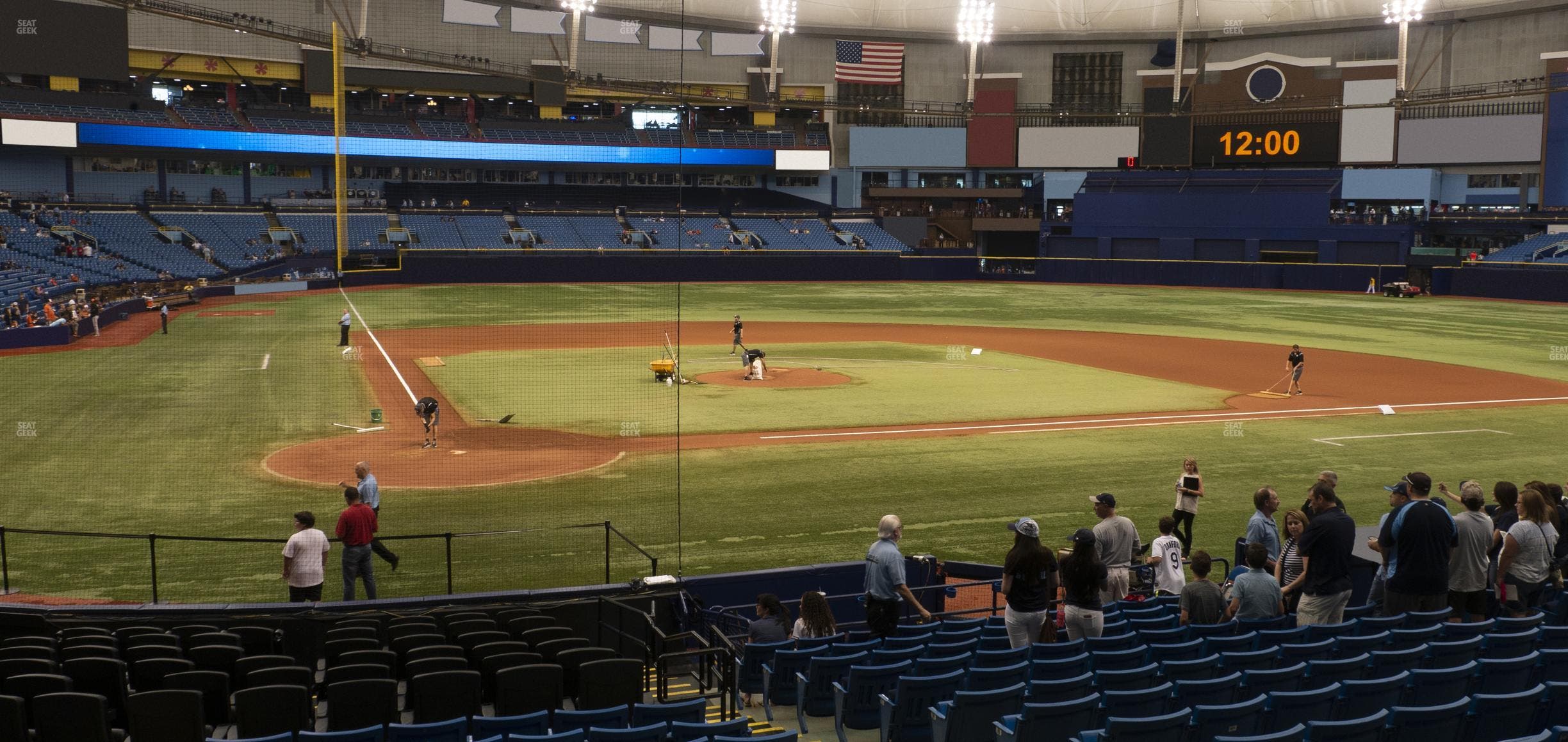 Tropicana Field - Section 106 Seat View