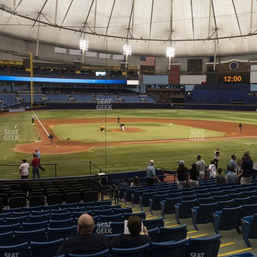 Tropicana Field - Section 106 Seat View