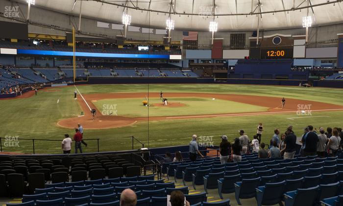 Tropicana Field - Section 106 Seat View