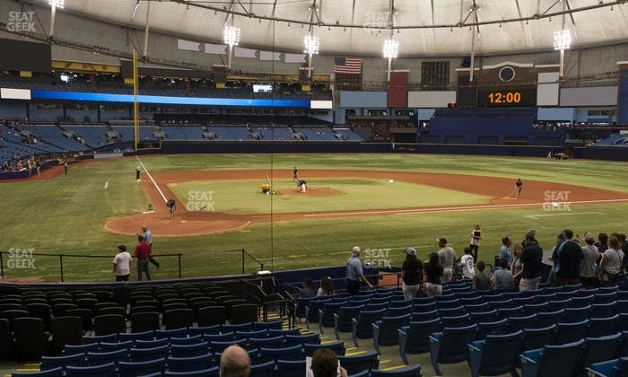 Tropicana Field - Section 106 Seat View