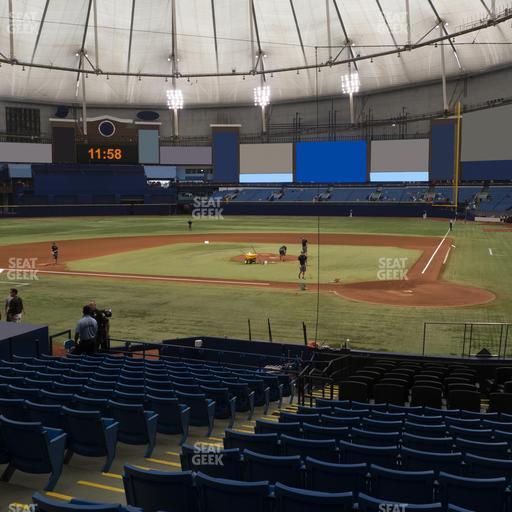 Tropicana Field - Section 107 Seat View