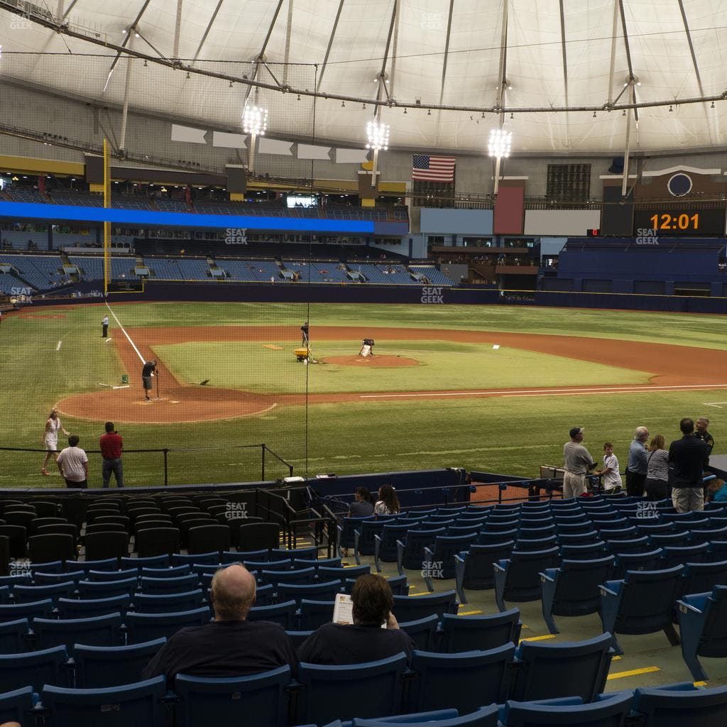 Tropicana Field - Section 108 Seat View
