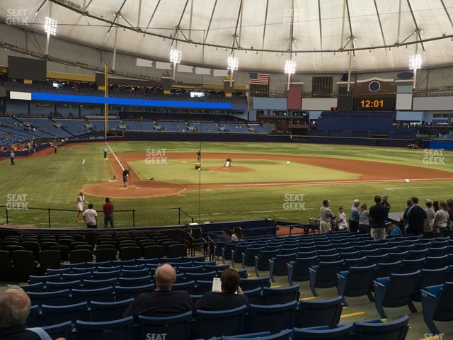 Tropicana Field - Section 108 Seat View