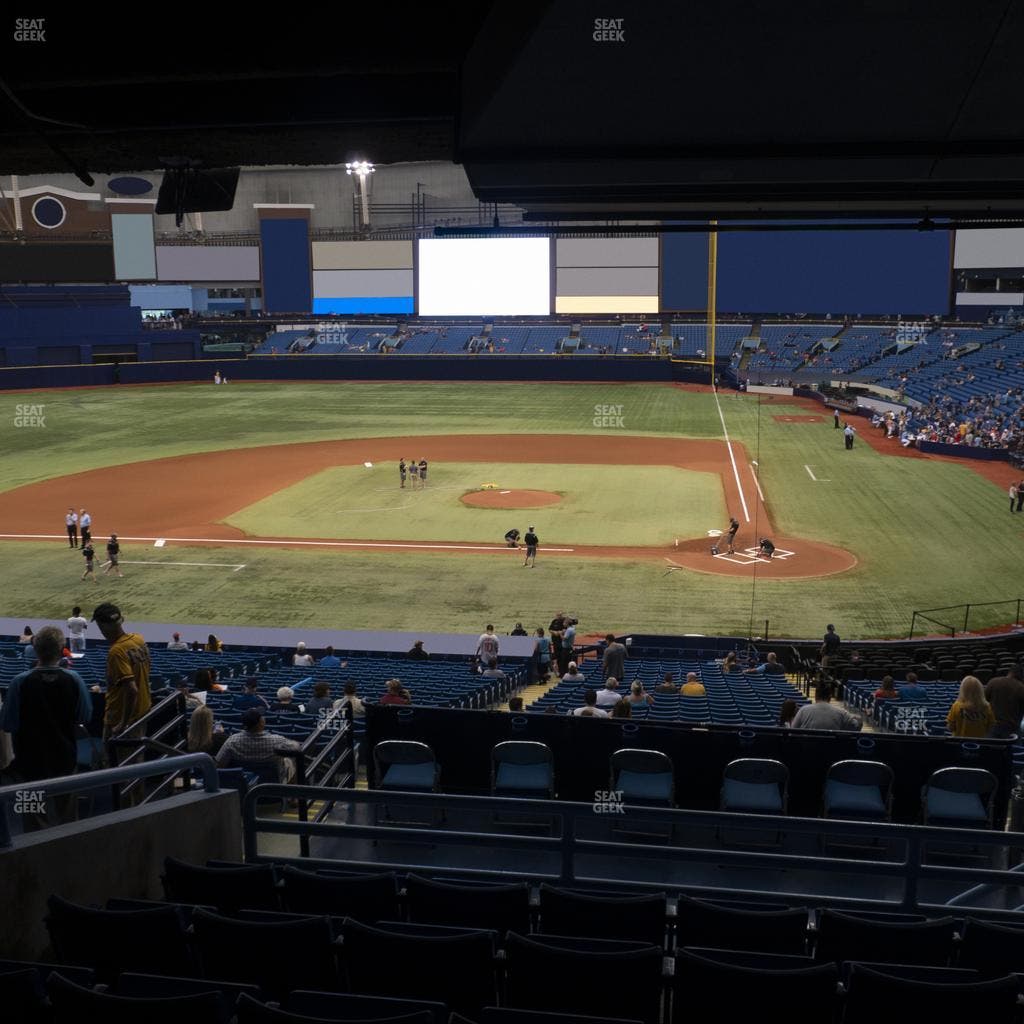 Tropicana Field - Section 109 Seat View