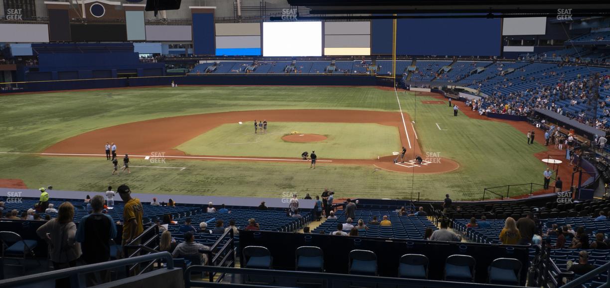 Tropicana Field - Section 109 Seat View