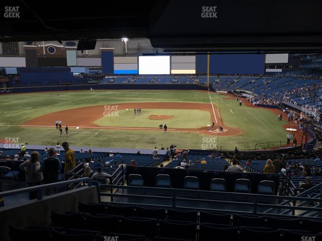 Tropicana Field - Section 109 Seat View
