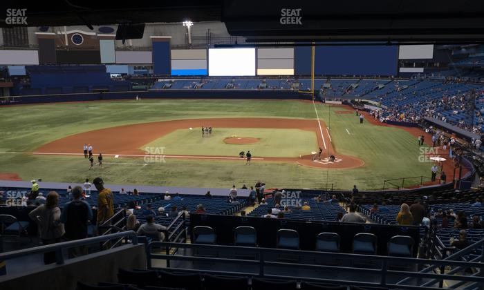 Tropicana Field - Section 109 Seat View