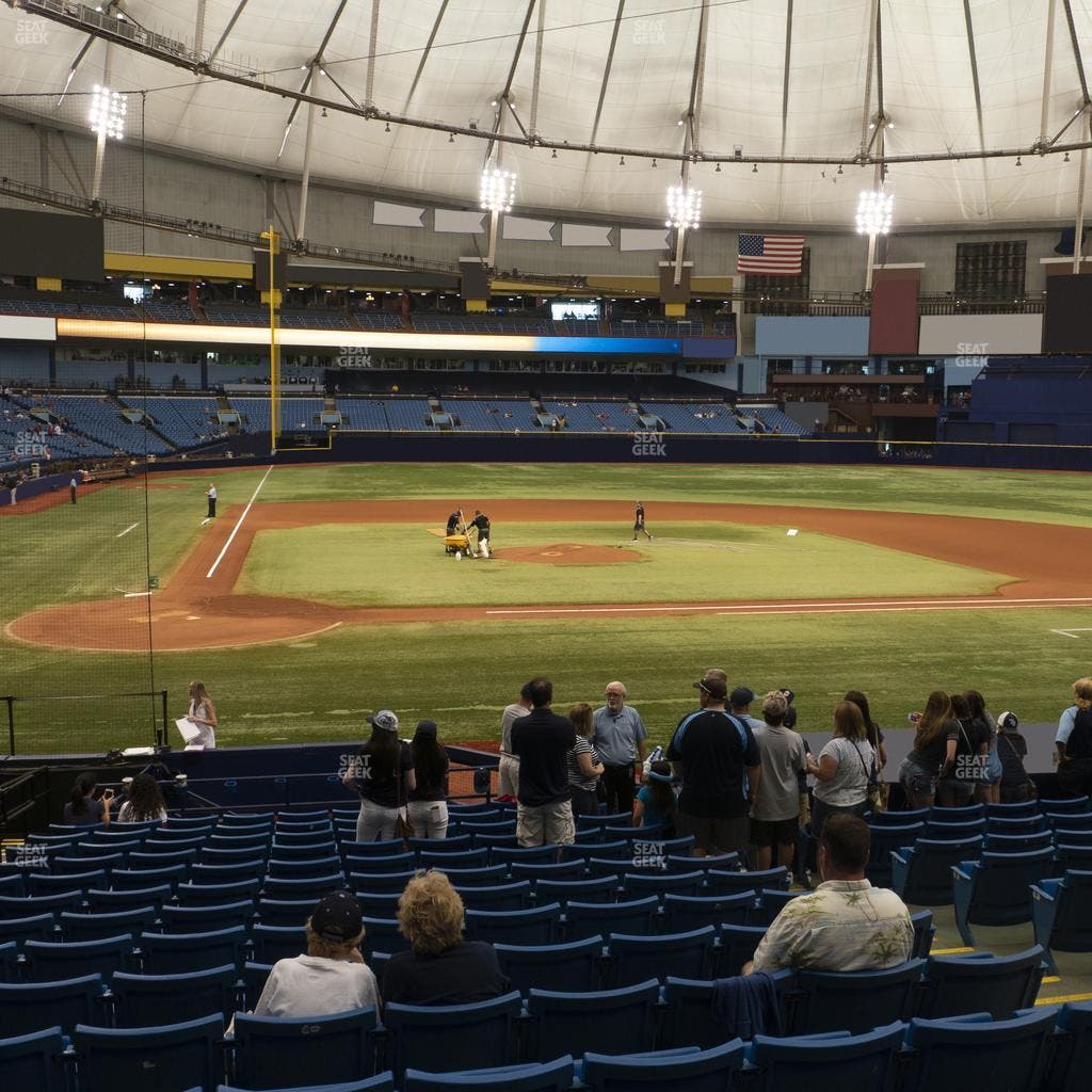 Tropicana Field - Section 110 Seat View