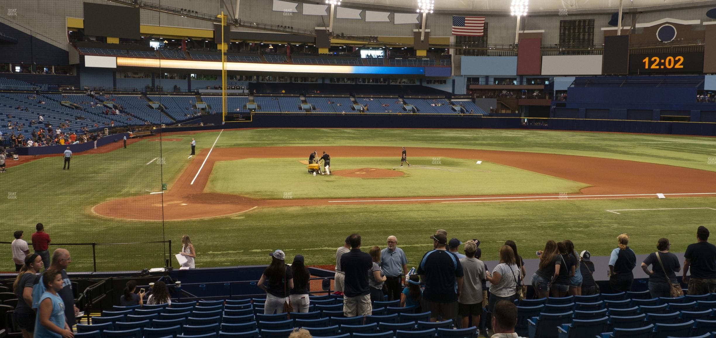 Tropicana Field - Section 110 Seat View