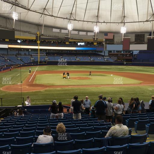 Tropicana Field - Section 110 Seat View